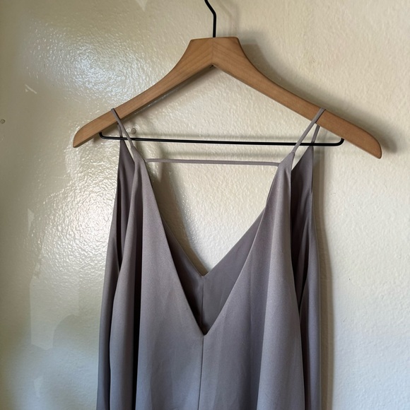 Lulus | High Regard Light Grey Midi Dress - Picture 6 of 7